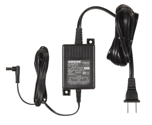 Shure - PS24US Power Supply for PGXD4/BLX4/BLX88/GLXD6/QLXD4/PSM300