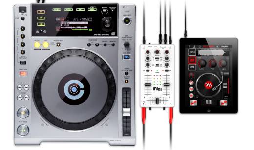 iRig Mix DJ Style Mixer for iOS Devices