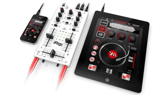 iRig Mix DJ Style Mixer for iOS Devices