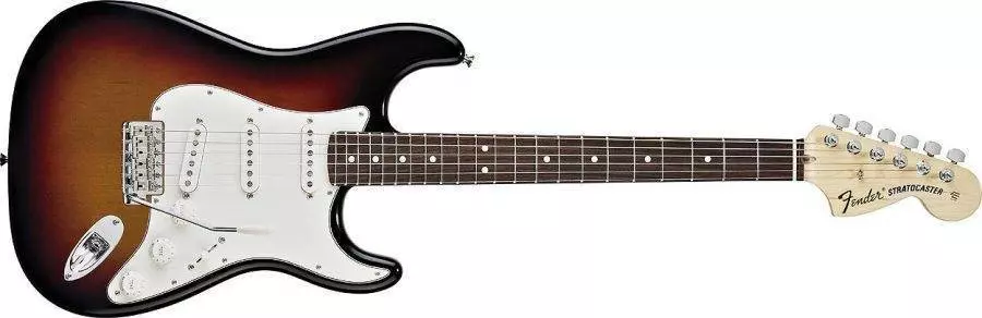 Highway One Stratocaster - Rosewood Neck in 3 Tone Sunburst