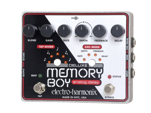 Electro-Harmonix - Deluxe Memory Boy Analog Delay with Tap Tempo