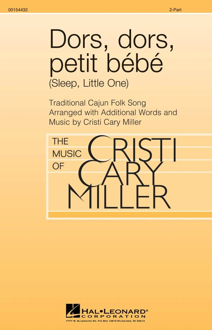 Dors, dors, petit bebe (Sleep, Little One) - Miller - 2 Pt