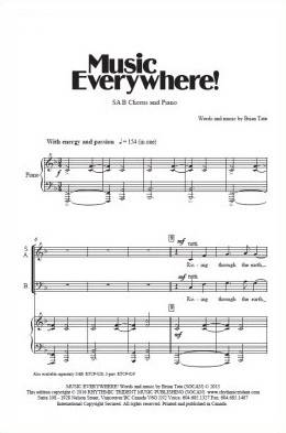 Music Everywhere! - Tate - SAB