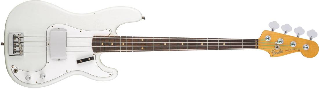 Journeyman Relic Postmodern Bass, Rosewood Fingerboard, Olympic White