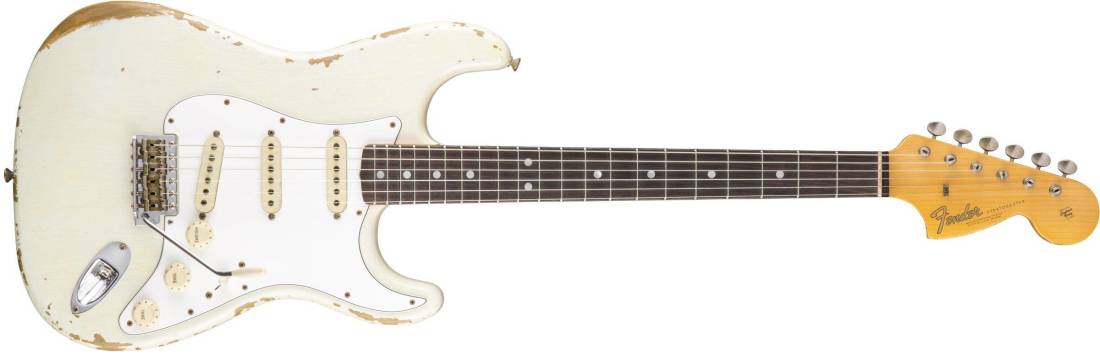 ☆OlympicWhite Relic LaquerStratocaster OlympicWhite Relic