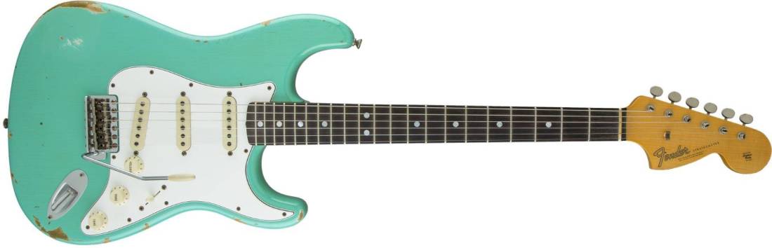 1967 Heavy Relic Stratocaster, Rosewood Fingerboard, Sea Foam Green