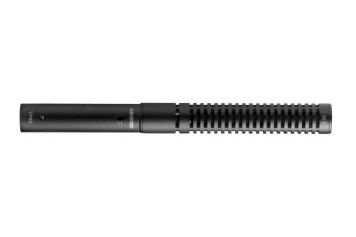 Shure - VP89S Professional Shotgun Condenser Microphone w/Case - Short