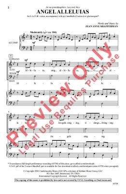 Angel Alleluias - Shaffrman - SATB/SAB