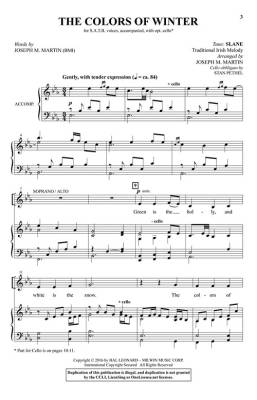The Colors of Winter - Traditional/Martin - SATB