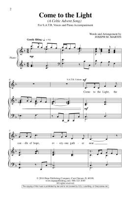 Come to the Light (A Celtic Advent Song) - Martin - SATB