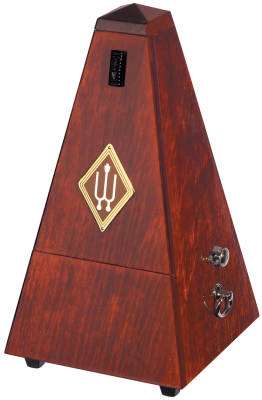 Wittner - Wood Metronome with Bell - Mahogany Matte