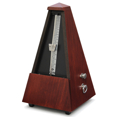 Wittner - Wood Metronome with Bell - Mahogany Matte