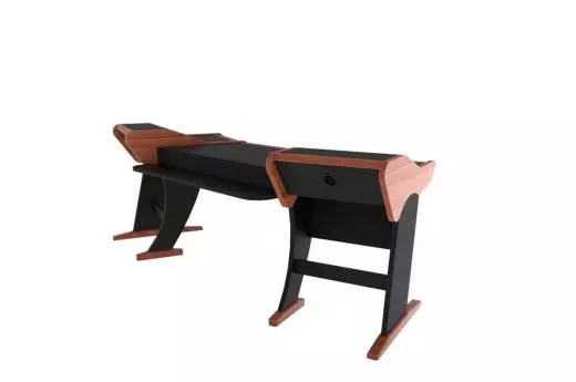 Onda Angled Studio Desk (Cherry)