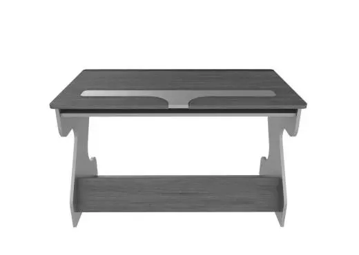 Miza Jr Studio Desk (Titanium Wenge)