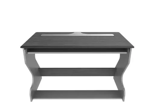 Miza Jr Studio Desk (Titanium Wenge)