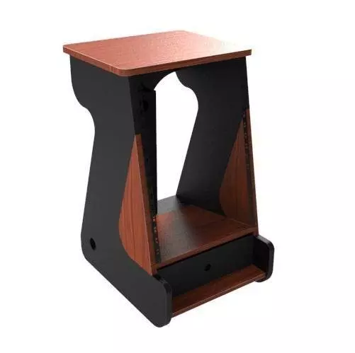 Miza Rack 16 Floor Rack (Black Cherry)