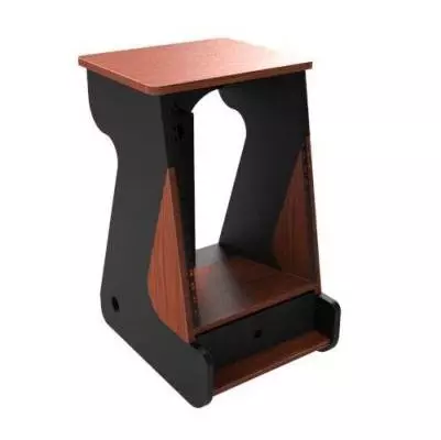Miza Rack 16 Floor Rack (Black Cherry)