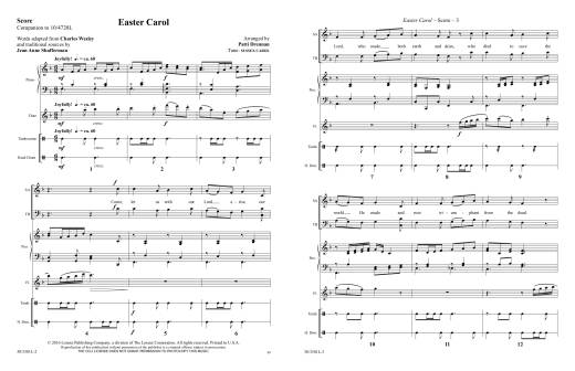 Easter Carol - Drennan - Score/Instrumental Parts
