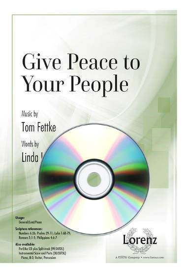 Give Peace to Your People - Johnson/Fettke - Performance/Accompaniment CD