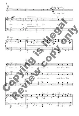 Hear Me, Redeemer - Mollicone - SATB