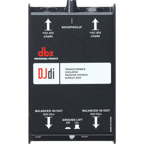 DJDI 2-Channel Passive Direct Box