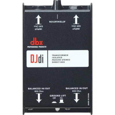 dbx - DJDI 2-Channel Passive Direct Box