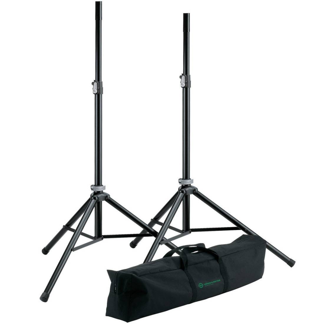 Aluminum Speaker Stands w/Case - Pair