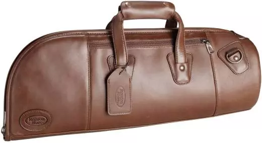 Leather Trumpet Bag - Chestnut Brown