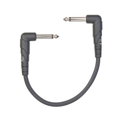 Right Angle 1/4\'\' Patch Cable 3-pak