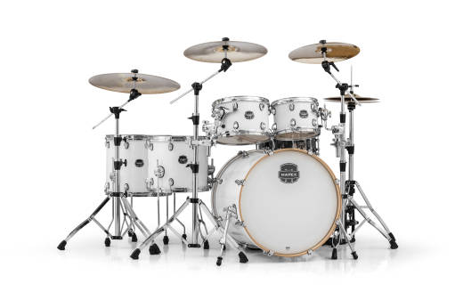 Armory Shell Pack 22,10,12,14,16,Snare - Arctic White