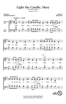 Light the Candle, Mary - Graham/Nix - SATB