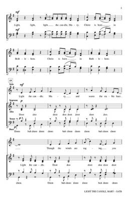 Light the Candle, Mary - Graham/Nix - SATB