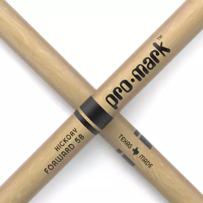 5B Hickory Drum Sticks with Wood Tips