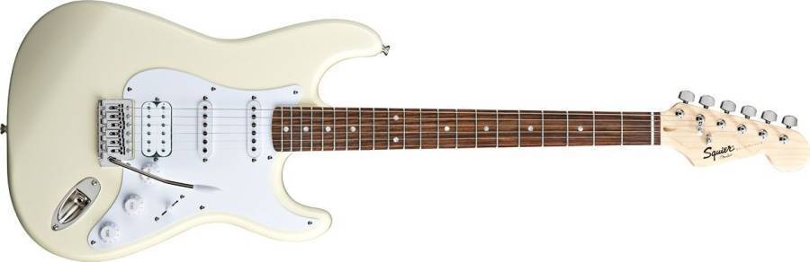 Squier Bullet Stratocaster ホワイト Squier Bullet Strat with Tremolo Arctic White | Guitar Center