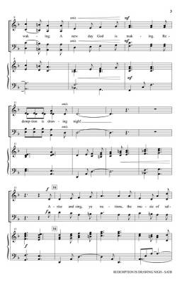 Redemption Is Drawing Nigh - Traditional/Purifoy - SATB