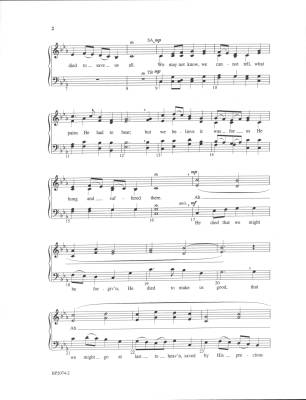There Is a Green Hill Far Away - Govenor - SATB
