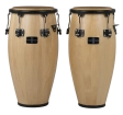 Gon Bops - Fiesta 11&12 Congas with Stand - Natural
