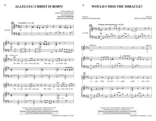Invitation to a Miracle (Cantata) - Martin -  Instrumental Consort Accompaniment