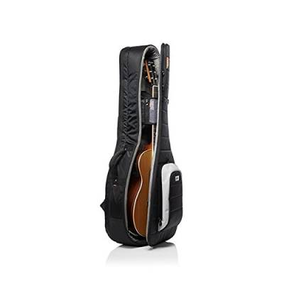 Mono Bags - M80 Hybrid Guitar Case for 1 Acoustic & 1 Electric Guitar - Black