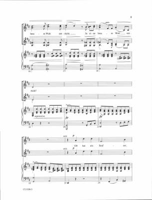 An Die Musik - Schober/Schubert/Courtenay - SSAA
