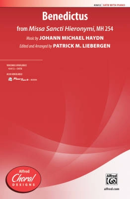 Alfred Publishing - Benedictus (from Missa Sancti Hieronymi, MH 254) - Haydn/ Liebergen - SATB