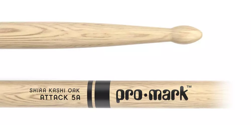 5A Oak Drum Sticks with Wood Tips