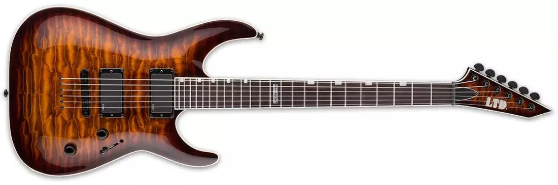 LTD MH Series Hard Tail HH - Dark Brown Sunburst