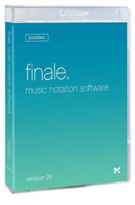 Finale Version 25 Academic Music Notation Software - Boxed