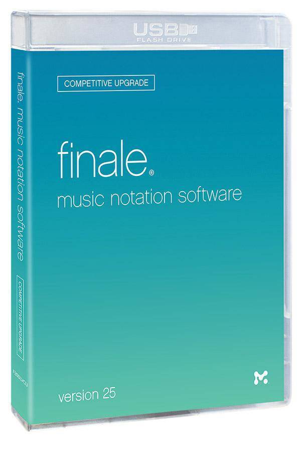 Finale Version 25 Music Notation Software Competitive Upgrade