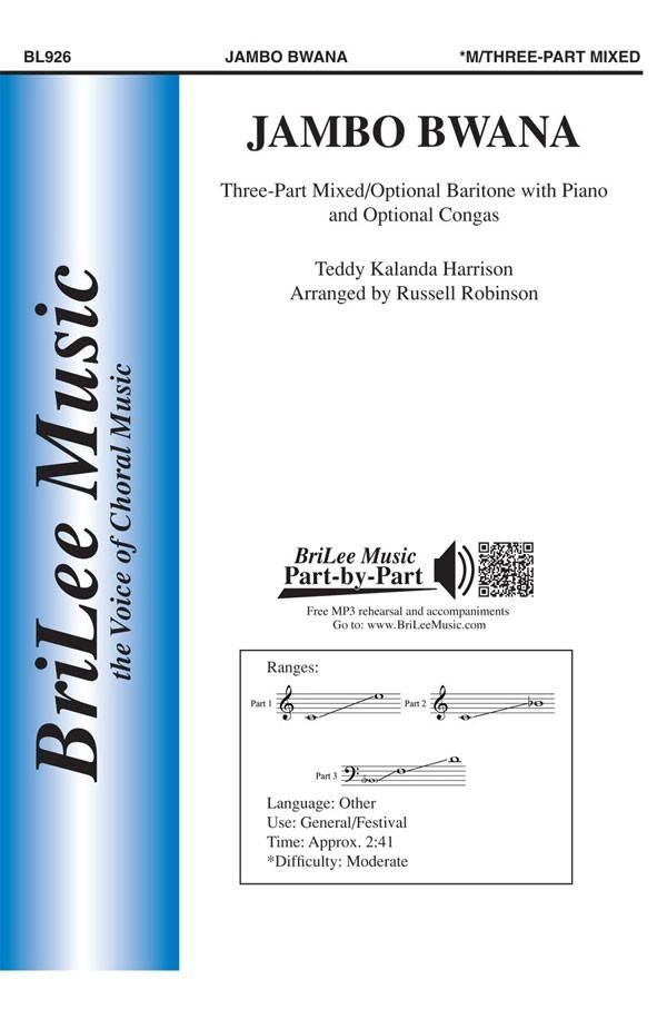 Jambo Bwana - Harrison/Robinson - 3pt Mixed