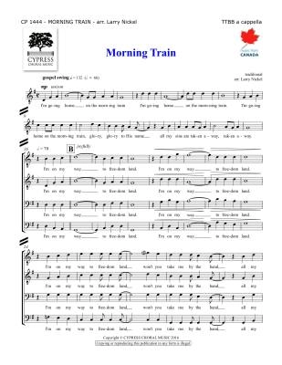 Cypress Choral Music - Mornin Train - Gospel/Nickel - TTBB