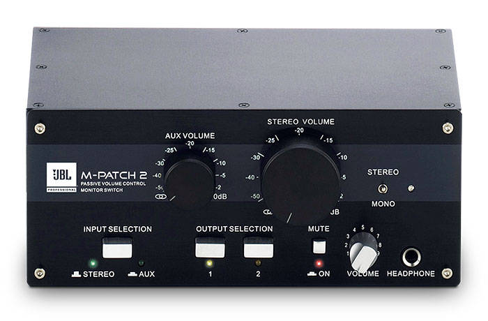 M-Patch 2 Passive Stereo Monitor Controller and Switch Box