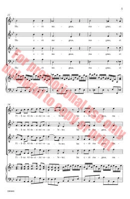 Ne Timeas Maria - Haydn/Banner - SATB