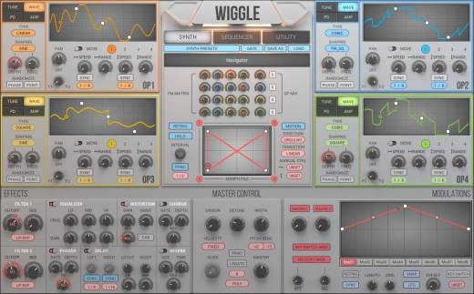 2nd Sense Audio - Wiggle Dynamic Waveshaping Synthesizer - Download